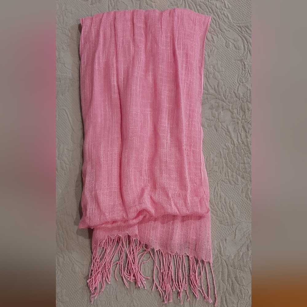 Pink Scarf - Picture 2 of 8